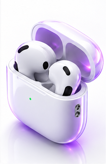 AP Écouteurs Sans Fil Bluetooth – Design Premium avec Boîtier de Recharge